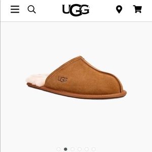 UGG Scuff men’s Slippers Chestnut🎁